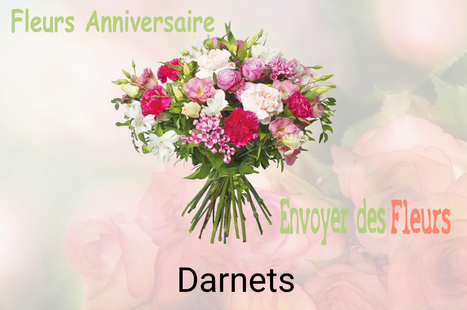 Bouquet de fleurs d’anniversaire livré à Darnets